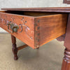 Antique Solid Walnut Writing Desk