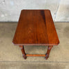 Antique Solid Walnut Writing Desk