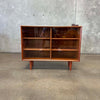 Danish Teak Display Cabinet w/ Glass Doors