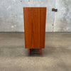 Danish Teak Display Cabinet w/ Glass Doors