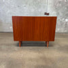 Danish Teak Display Cabinet w/ Glass Doors