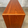 Danish Teak Display Cabinet w/ Glass Doors