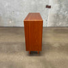 Danish Teak Display Cabinet w/ Glass Doors