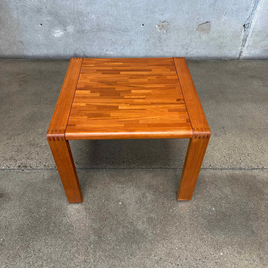 Vintage Teak Side Table by D-Scan
