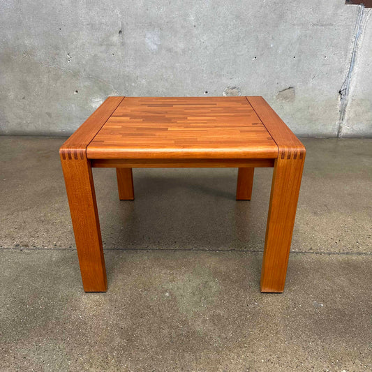 Vintage Teak Side Table by D-Scan
