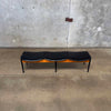 Mid Century Modern 3 Seat Bench Attributed to Arthur Umanoff