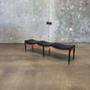 Mid Century Modern 3 Seat Bench Attributed to Arthur Umanoff