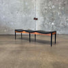 Mid Century Modern 3 Seat Bench Attributed to Arthur Umanoff