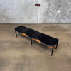 Mid Century Modern 3 Seat Bench Attributed to Arthur Umanoff