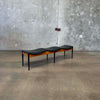 Mid Century Modern 3 Seat Bench Attributed to Arthur Umanoff