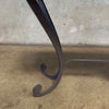 Vintage Entryway Iron & Marble Table