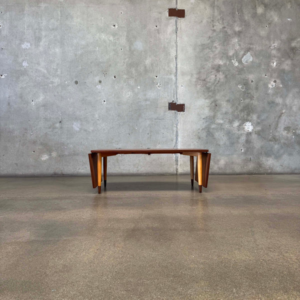 Teak & Ash Dropleaf Coffee Table Made in Sweden