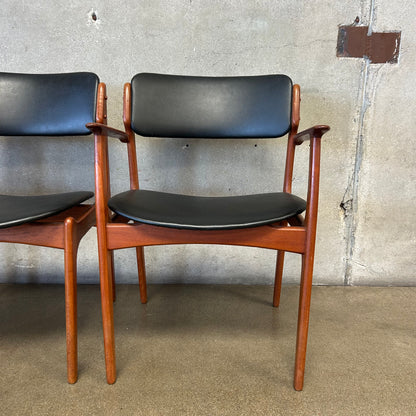 Set of Four Erik Buch Model 49 Dining Chairs