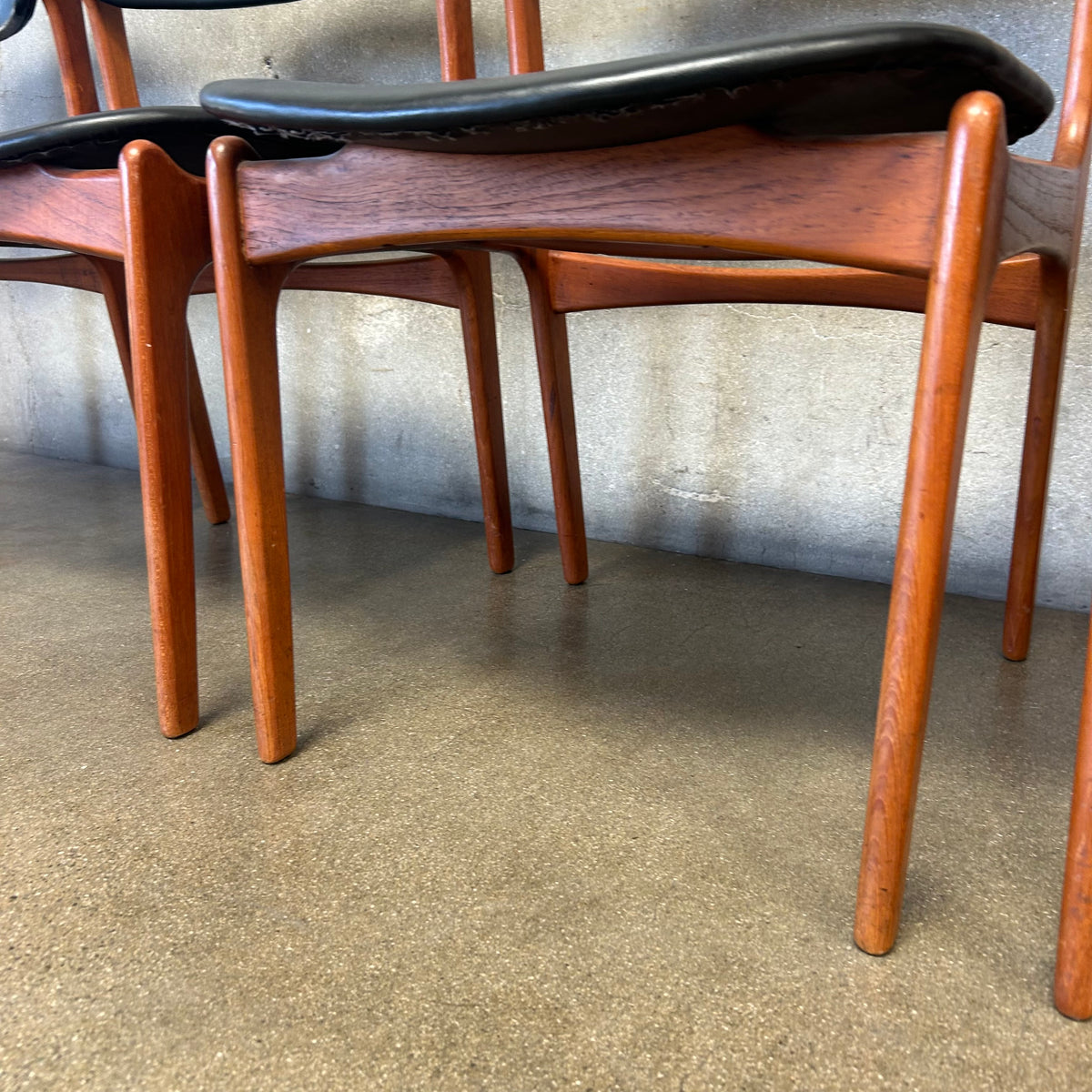 Set of Four Erik Buch Model 49 Dining Chairs