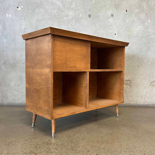 Stereo Turntable Console w/ Record Storage