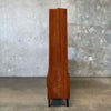 Mid Century Modern Bookshelf Room Divider and Display Wall Unit