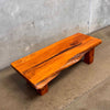 Craftsman Slab Coffee Table