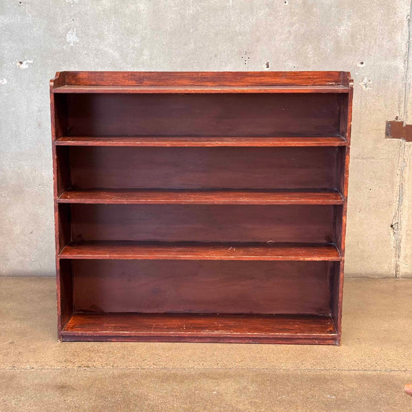 Rustic Solid Wood Bookcase