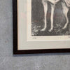 Vintage Lithograph of a Dog