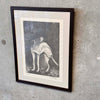 Vintage Lithograph of a Dog