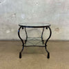 Iron & Glass End/Coffee Table