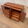 Mid Century Modern Martinsville 1960's High Boy/Men's Chest Walnut/Oak