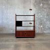 Mid Century Modern Record Shelf Cabinet