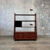 Mid Century Modern Record Shelf Cabinet