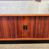 Mid Century Modern Record Shelf Cabinet