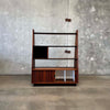 Mid Century Modern Record Shelf Cabinet