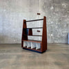 Mid Century Modern Record Shelf Cabinet