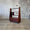 Mid Century Modern Record Shelf Cabinet