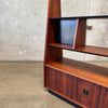 Mid Century Modern Record Shelf Cabinet