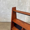 Mid Century Modern Record Shelf Cabinet