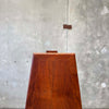 Mid Century Modern Record Shelf Cabinet