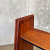 Mid Century Modern Record Shelf Cabinet