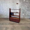 Mid Century Modern Record Shelf Cabinet