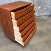 Danish Modern Teak Highboy Dresser By Poul Hundevad