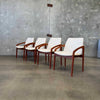 Danish Modern Teak Dining Chairs By Henning Kjaernulf