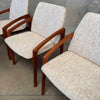 Danish Modern Teak Dining Chairs By Henning Kjaernulf