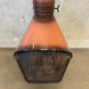 Vintage Mid Century Modern Brown Majestic "Fire Hood" Fireplace