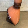 Vintage Mid Century Modern Brown Majestic "Fire Hood" Fireplace