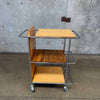 Vintage Swedish Bar / Serving Cart