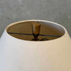 Vintage Pair of Hammered Brass Table Lamps
