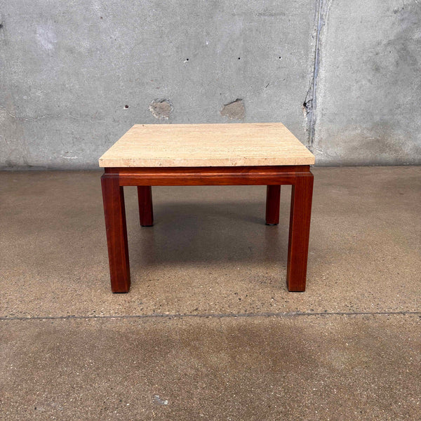 Mid Century Stone Top Table