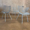 Four Russell Woodard Sculptura Chairs 1960's