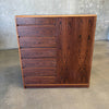 Danish Rosewood Dresser Gentlemans Chest
