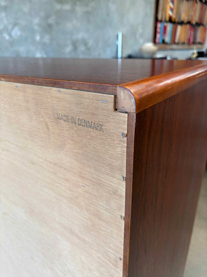 Danish Rosewood Dresser Gentlemans Chest