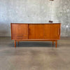 Mid Century Scandinavian Teak Credenza w/ Key