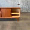 Mid Century Scandinavian Teak Credenza w/ Key